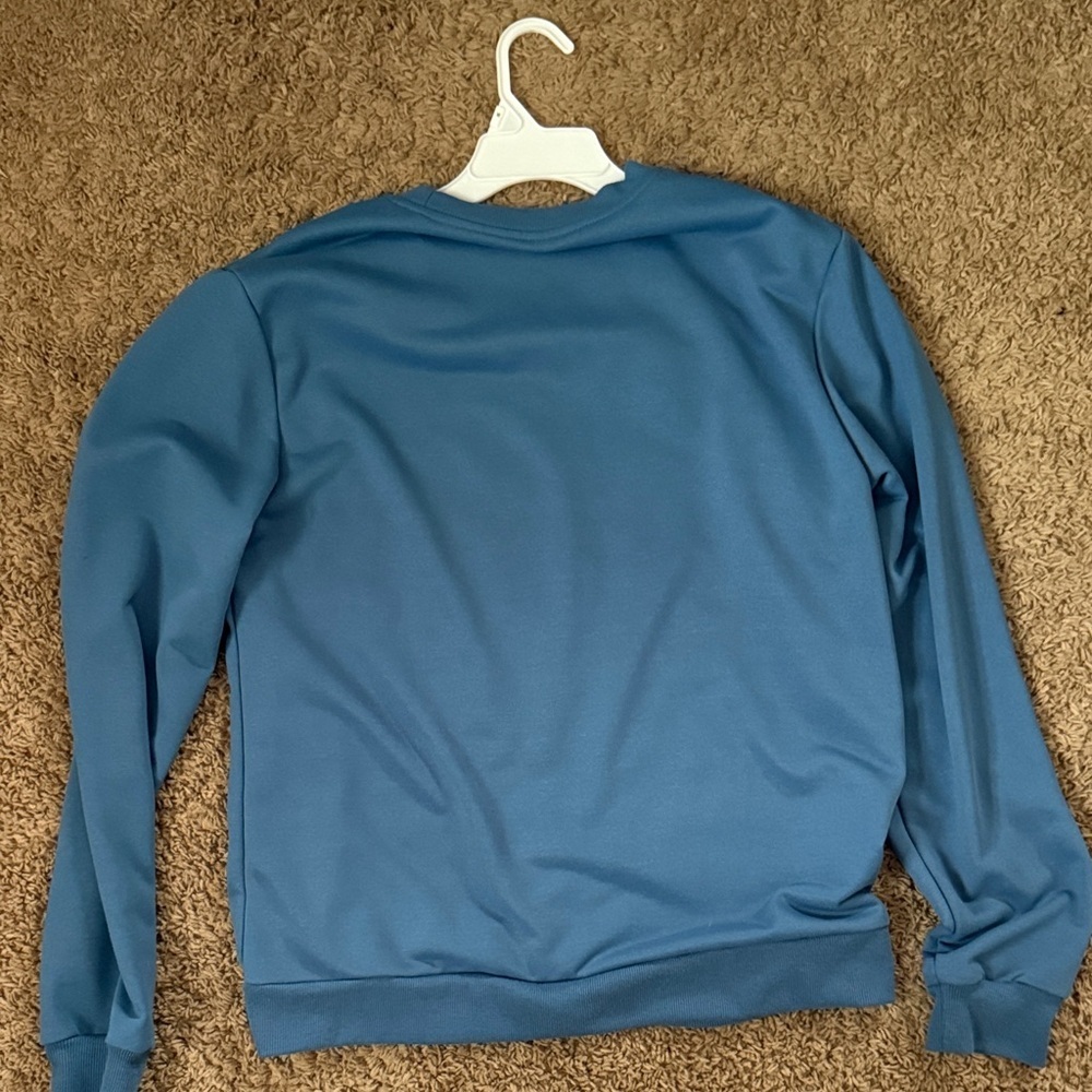 Blue Los Angeles California Men's Sweater - Picture 2 of 2